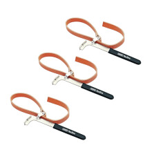 Redline 100mm Oil Filter Strap Wrench Durable Steel Grip Tool x 3