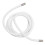 Cordon rond blanc scintillant pour capuche de 138 cm 14