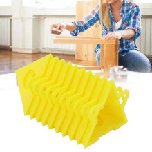 10 pezzi piedistallo triangolare in plastica per pad di vernice 74 g
