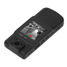 Telecamera indossabile 2K lente ruotante a 180 32 GB Colore