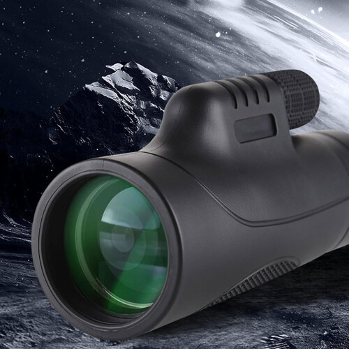 1250 Monoculars Monocular Telescope for Adults Water Proof Multi-Function Telescope Night Vision (Black) 1