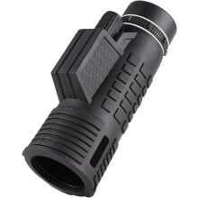 Monocular Telescope 12x50 HD With BAK4 Prism For Outdoor Camping Mountaineering Low Light Vision(Black)