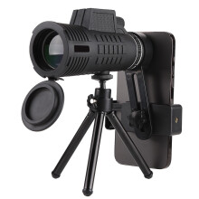 Binoculars. Monocular Telescope 12x50 HD With BAK4 Prism For Outdoor Camping Mountaineering(Black)