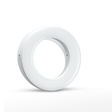 Selfie Ring Light Rechargeable Portable Clip-on Selfie Fill Light with 40 LED(White)