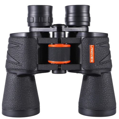 Telescope Long Range Binoculars Powerful Waterproof Light Night Vision Military Binoculars 20x50(Black)