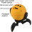 Dynamic Starry Projector, Built-In Lithium Battery, 180 Adjustable Rotation, Type-C Fast Charging(Yellow) 7