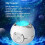 Multifunctional Star Projector Night Light with 10 LED Colors, 360 Rotating, Touch Remote Control(White) 2