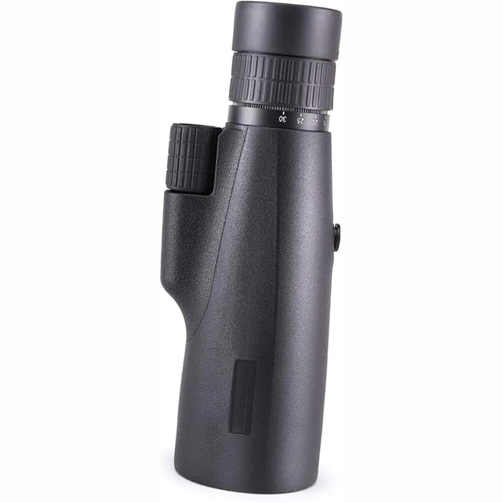 10-30X50 High Power Zoom Waterproof Monocular Compact With Bak4 Prism Fmc Lens Monocular (Black) Black 6976918077738