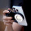 Magnetic Selfie Ring Light, Snap Grip with Detachable Bluetooth Remote Control, Rechargeable LED(Black) 1