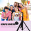 Magnetic Selfie Ring Light, Snap Grip with Detachable Bluetooth Remote Control, Rechargeable LED(Black) 6