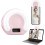 Portable Selfie Light, Lighting with Clip for Content Creator, Phone/Laptop Essentials Recording(Pink) 1