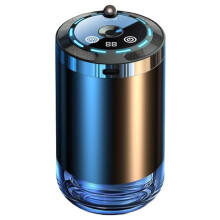 Smart Car Air Freshener with Star Projector, 50ML Long-Lasting Car Diffuser, 5 Adjustable Modes(Black)