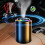 Smart Aroma Diffusers Star Projector, Rechargeable Scent in 4 concentrations for Car and Home Use(Black) 1