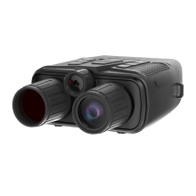 DZ060 Infrared Night Vision Monocular with Tactical Light 40MP Camera 4K Video 3'' HD Screen 600M Range 5000mAh Battery 64GB Card Included(Black)