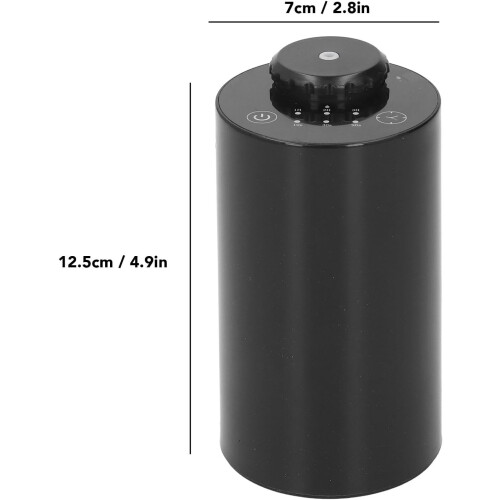 Scent Air Machine for Home, Waterless Essential Oil Diffuser Quiet Aromatherapy Diffuser with Timer(Black) 2