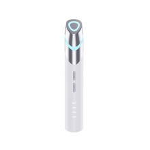 Multi Functional Eye Massager Vibration Massage Warm Compress Fade Dark Circles and Fine Lines Portable Eye Care(White)