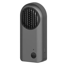 Car Eliminator Electronic Intelligent Home Refrigerator Odor Eliminator Ozone Purifier(Dark grey)(Black)