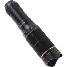Phone Lens Kit 32X Telephoto Zoom Lens Monocular Telescope HD Scope for Smartphone(Black)