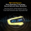 Motorcycle helmet Bluetooth intercom, neural network noise reduction, full-duplex intercom range 300 meters(Yellow) 4