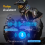 Motorcycle helmet Bluetooth intercom, neural network noise reduction, full-duplex intercom range 300 meters(Yellow) 3