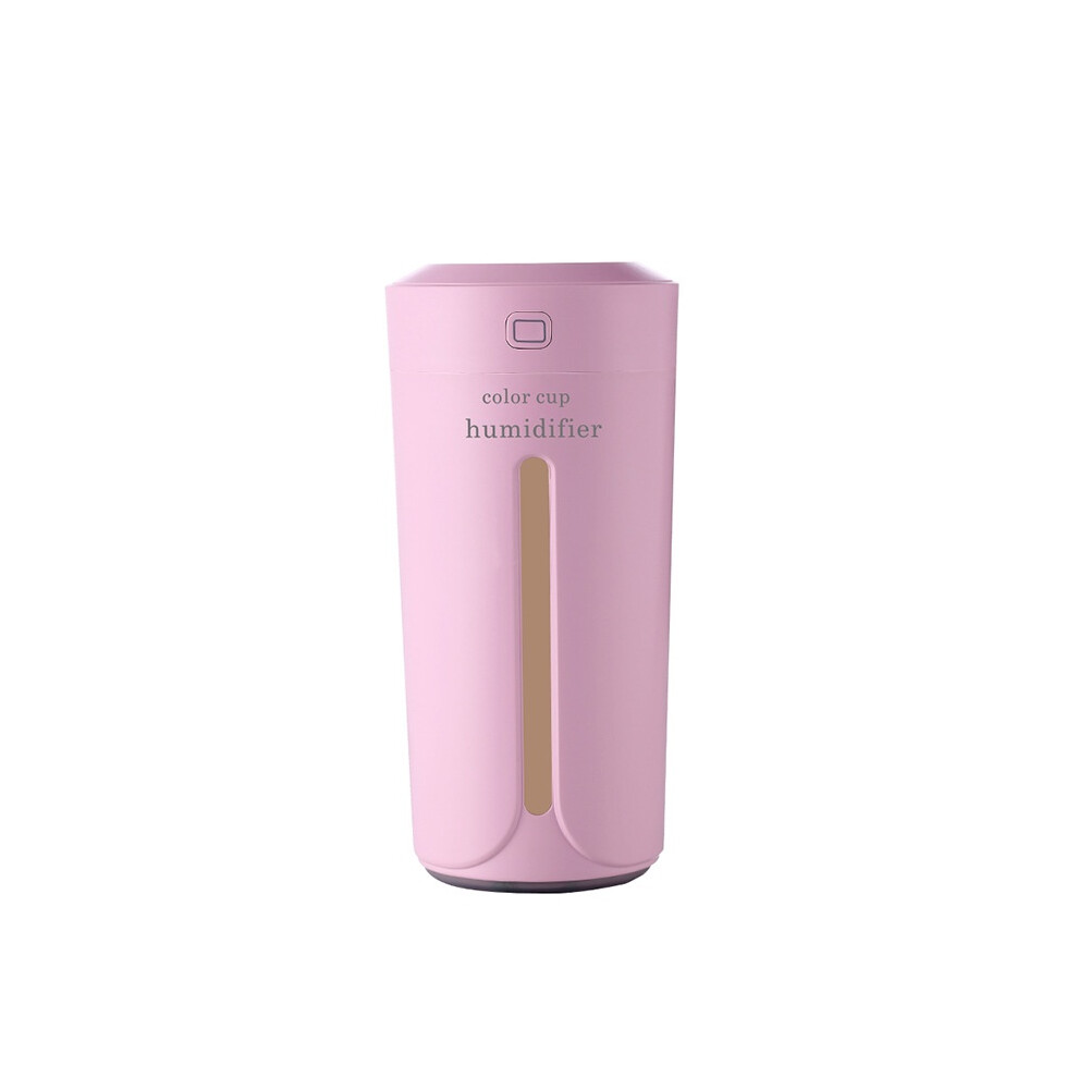 Ultrasonic Air Humidifier with Essential Oil Diffuser, Night Light Function, Cool Mist Aromatherapy Diffuser(Pink)-image-OPC-PJSKSQ2-NEW