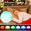 Sunrise Alarm Clock, Wake Up Light and Colored Sunrise/Sunset Simulation, 8 Options(White) 4
