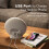 Sunrise Alarm Clock, Wake Up Light and Colored Sunrise/Sunset Simulation, 8 Options(White) 8