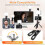 Selfie Light, Clip LED Light Panel for Phone/Tablet/Computer, Bi-Color Portable Clip Camera Light(Black) 3