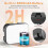 Selfie Light, Clip LED Light Panel for Phone/Tablet/Computer, Bi-Color Portable Clip Camera Light(Black) 5