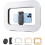 Smartphone Video Rig with Light, Handheld Ring Selfie Light Kit, LED Mobile Video Stabilizer(White) 1