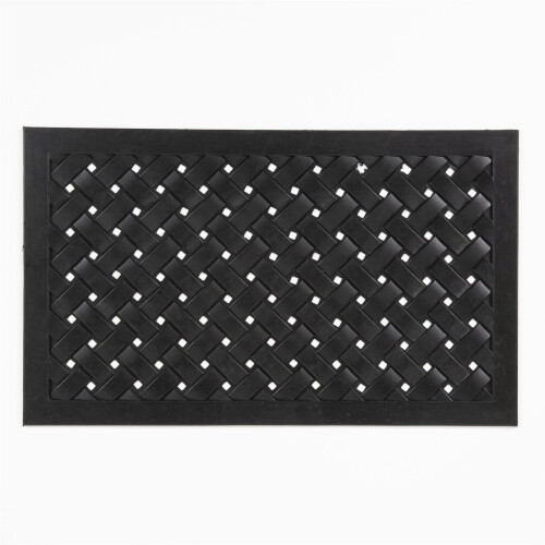 Arthouse Reddish Rubber Lattice 45x75cm Doormat