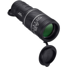 Portable 40X60 High Over Binoculars Telescope Monocular 66 / 8000M Plastic Binoculars Outdoor (Black)