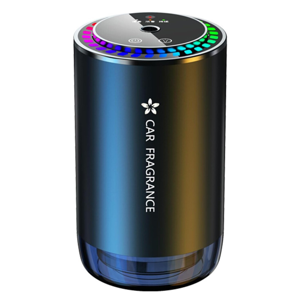 Mist Ultrasonic Humidifier Car Fragrance Diffuser, For Listing Air Freshener(Black) Black 6976918078346