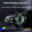 Bluetooth headset 500M intercom supports 6 people intercom(Black) 3