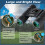 12x25 Compact Binoculars, High Powered Easy Focus Binoculars, Portable Large Eyepiece Binocular (Black) 3
