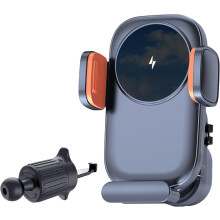 Easy installation for 15w Car Charging Charging Charger Mount General Car Phone Holder Smartphone(Gray)