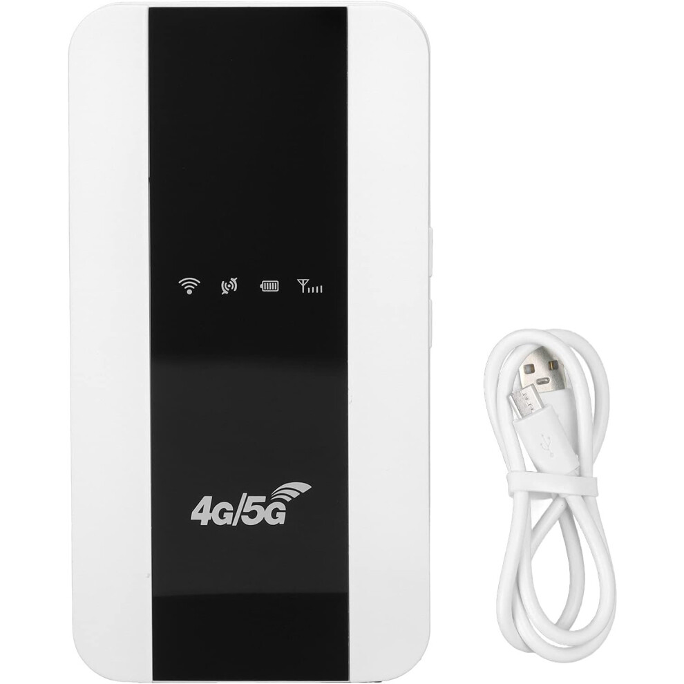 4G Lte Mobile Hotspot, Pocket Portable Network Router, 150 Mbps Wifi Network Wireless Router (White) White 6976918075949