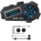Motorcycle Helmet Bluetooth Intercom with 500m Intercom Range and 2-in-1 Microphone(Black) 1