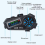 Motorcycle Helmet Bluetooth Intercom with 500m Intercom Range and 2-in-1 Microphone(Black) 4