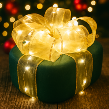20 Led Ribbon Set of 3 Gold