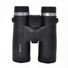 Binoculars 10x42 Portable high Magnification Compact Night Vision Life Waterproof BAK4 Prism FMC Lens(Black)