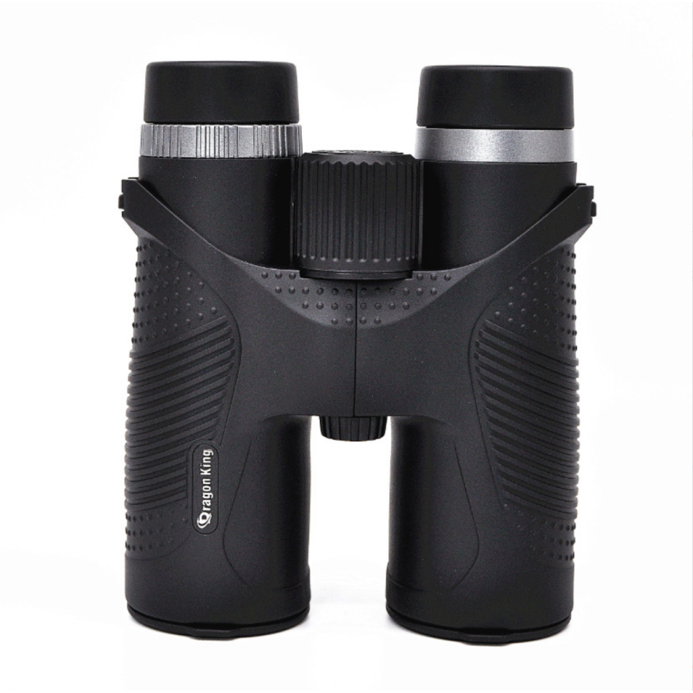 Binoculars 10X42 Portable High Magnification Compact Night Vision Life Waterproof Bak4 Prism Fmc Lens(Black) Black 6976918078193