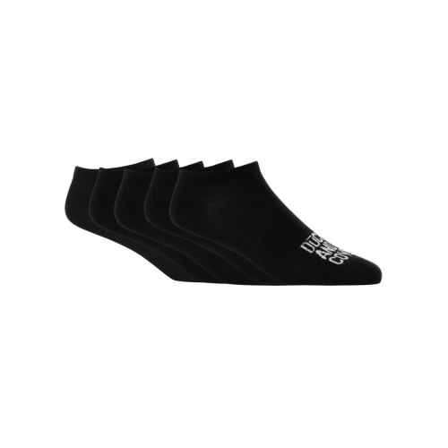 Fubel Trainer Socks 5pk Black 6-11/40-46