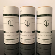 Natural Deodorant Eucalyptus, Tea Tree, Peppermint scent 40ml