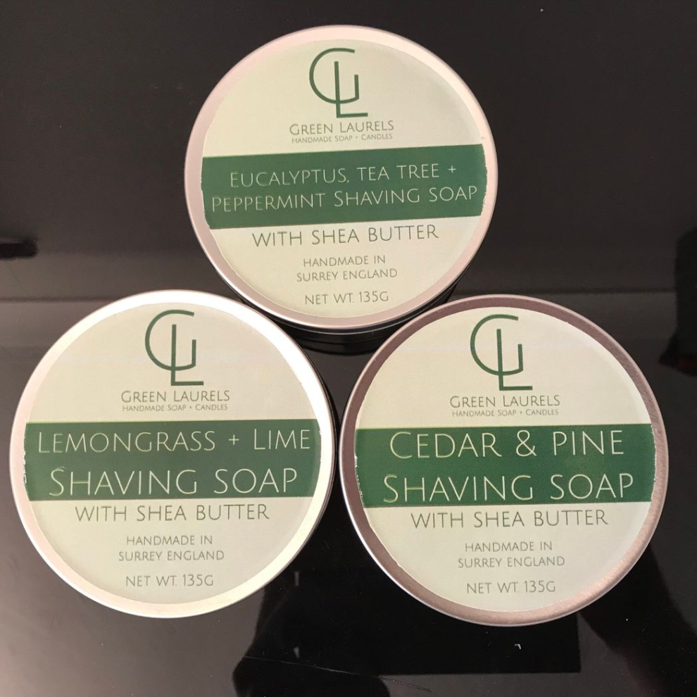 Green Laurels Shaving Soap Cedar And Pine For A Great Shave