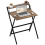 Homcom HOMCOM 70 cm Folding Computer Desk for Small Spaces Bedroom Rustic Brown 1