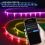 DR03W TUYA SPI WIFI RGB LED-controller lysdæmper sort 5