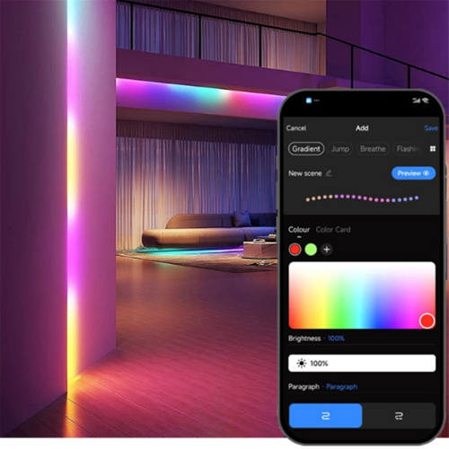 Dr03W Tuya Spi Wifi RGB LED-controller med lysdæmper 2