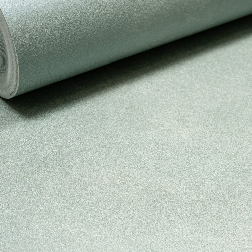 Plain Duck Egg Wallpaper Shimmer Smooth Finish Thick Free Match
