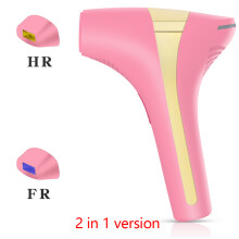 Ny Laser Hårborttagning Laser Epilator Permanent IPL Smärtfri, rosa HR FR